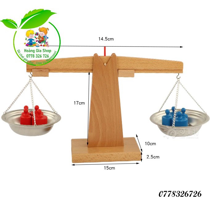 Cân thăng bằng Montessori (Scale)