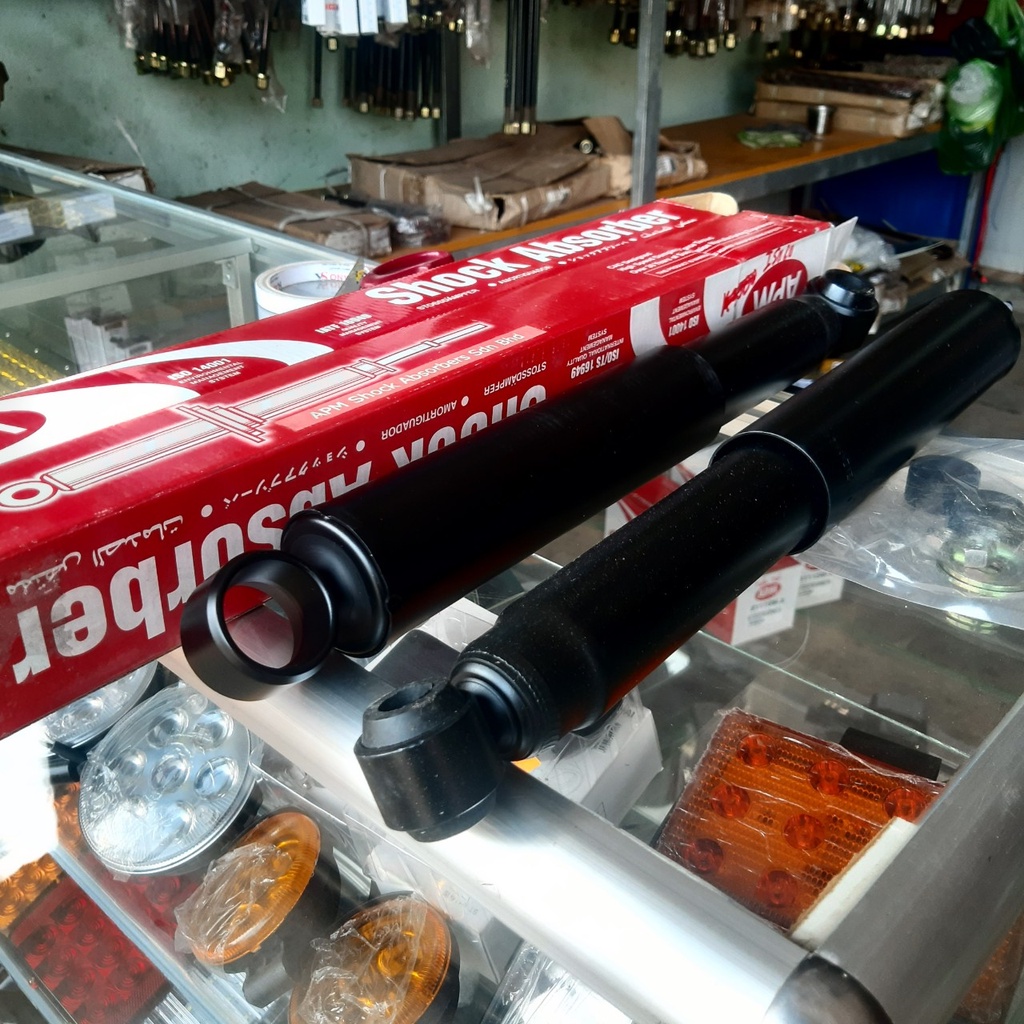 Phuộc nhún, Giảm xóc Isuzu QKR 1.4 -1.9 tấn . Trước sau khác nhau. Hàng APM Malaysia