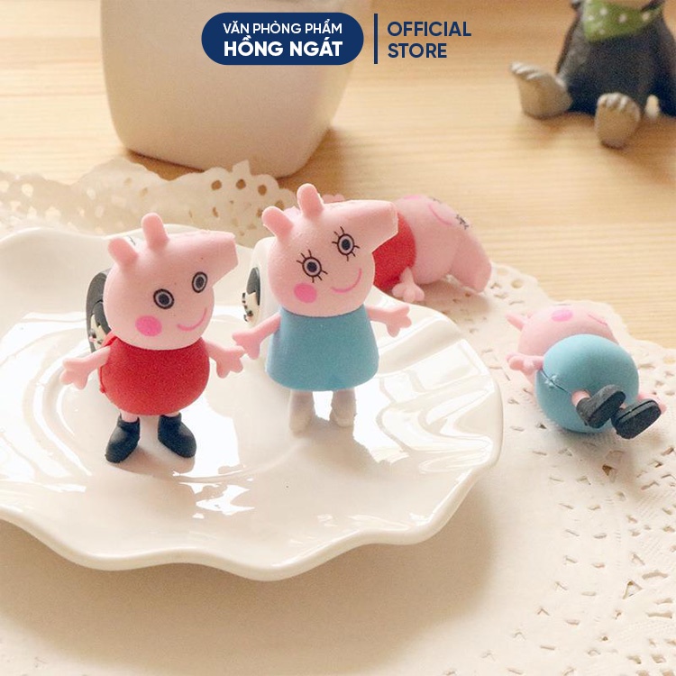 Tẩy bút chì peppa pig, đồ dùng học tập dễ thương gôm tẩy cute giá rẻ làm quà tặng học sinh văn phòng phẩm T26
