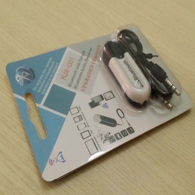 USB Bluetooth 4.0 HJX 001 chuyển loa/amply thường thành loa/amply BLUETOOTH, đầu ra là Jack âm thanh 3.5mm