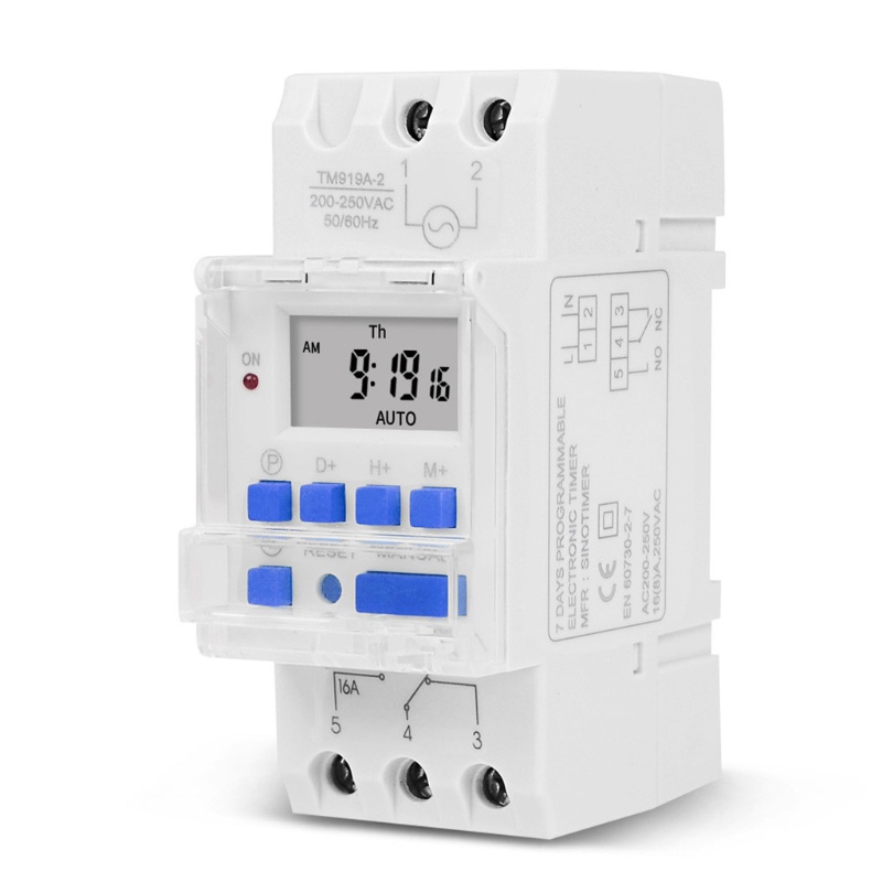 Rơ Le Điện Tử 16A Din 120v / 220v / 24v / 12v / 5v Chuyên Dụng