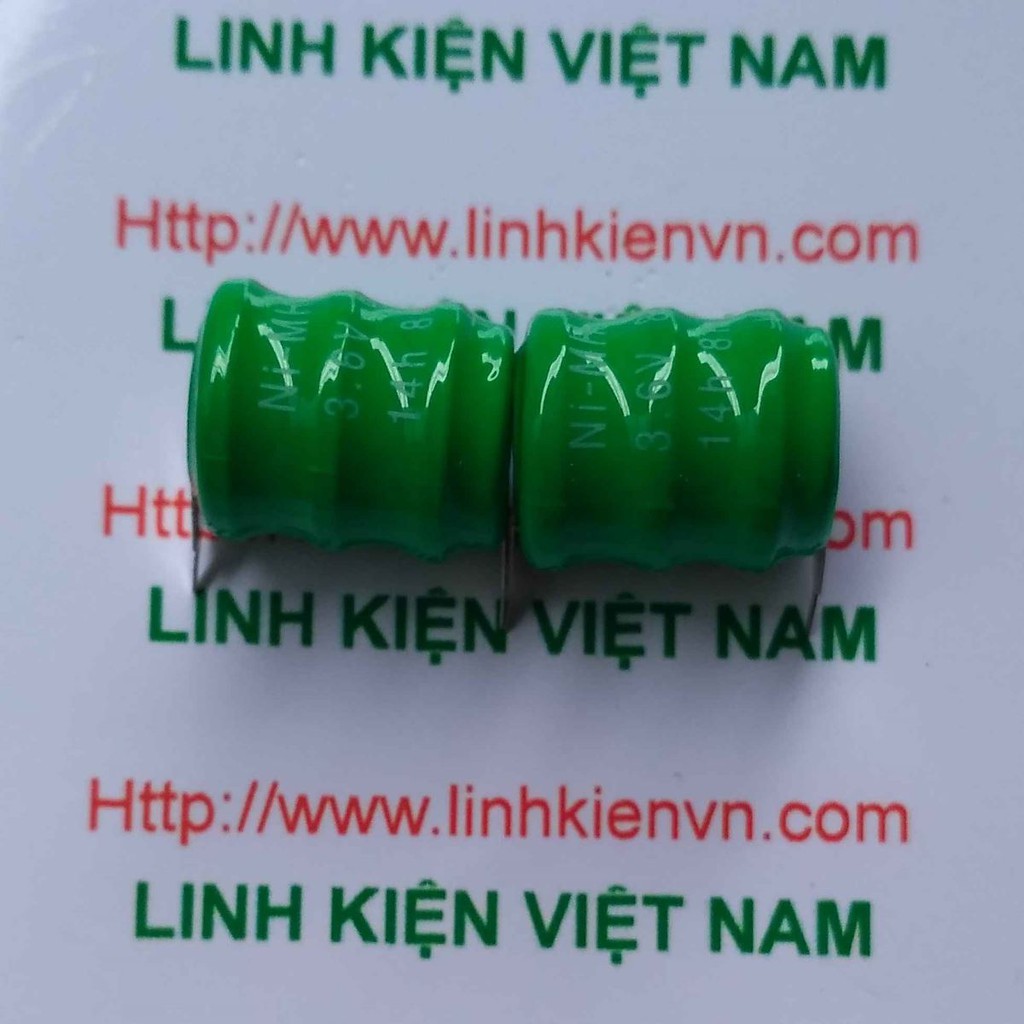 Pin Ni-MH 80H3A 3,6V 80mAh/ Pin nuôi nguồn PLC-CNC NiMh 3.6V-  có chân