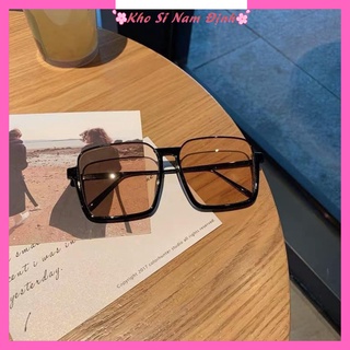 Mắt kính nữ vuông xuất GM chống nắng tia UV, kính mát thời trang cao cấp
