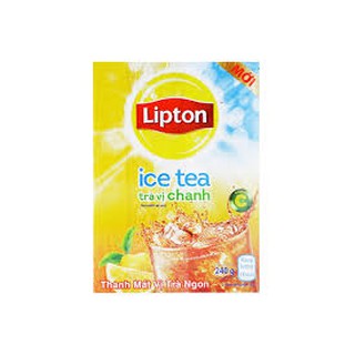Trà Ice Tea vị chanh Lipton hộp 240g