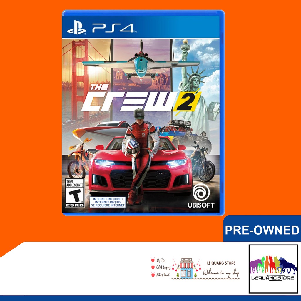 Đĩa game PS4: The Crew 2