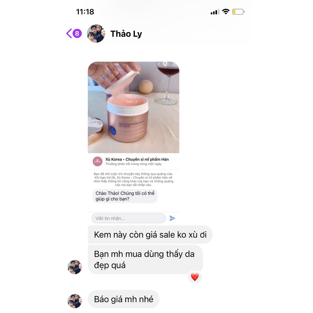 Kem Định Hình Cơ Mặt Maxclinic - Kem Dưỡng Nâng Cơ Dưỡng Ẩm Ngừa Lão Hoá 200ml | Xù Korea