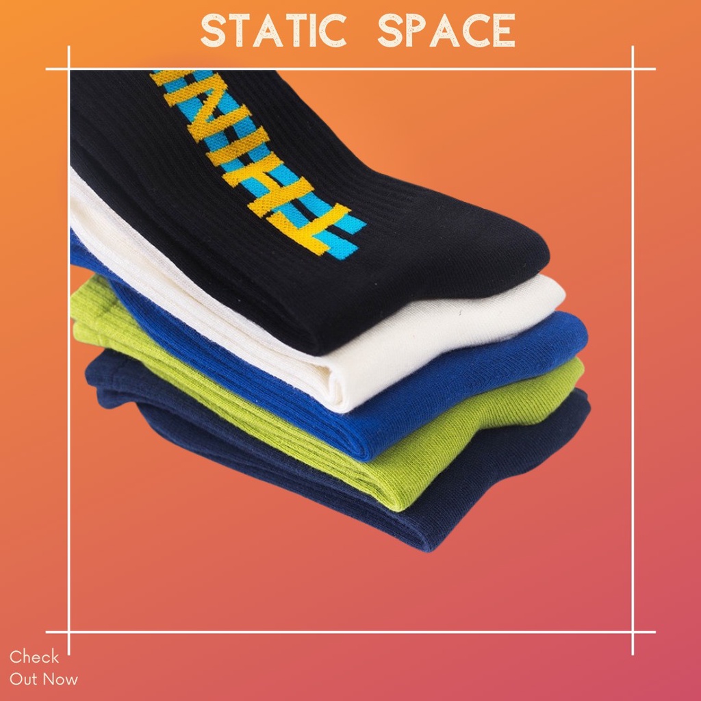 TẤT VỚ CAO CỔ FREESIZE DRINK LOVE SLEEP - STATIC SPACE