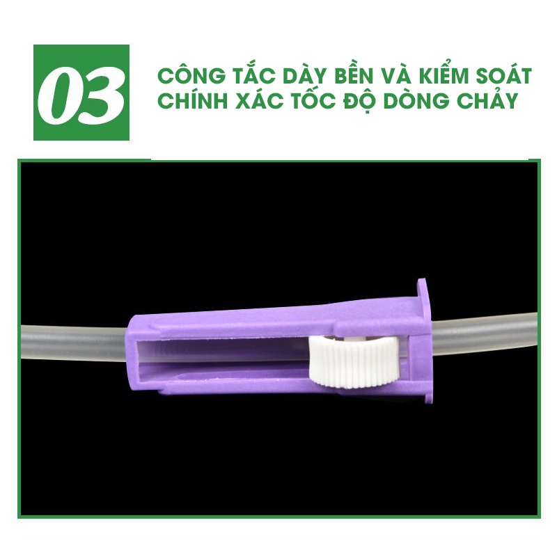 HEALTHY24H - Dây nối bình truyền cà phê thải độc đại tràng thay thế , coffee enema, ống thông nối bình truyền cphê