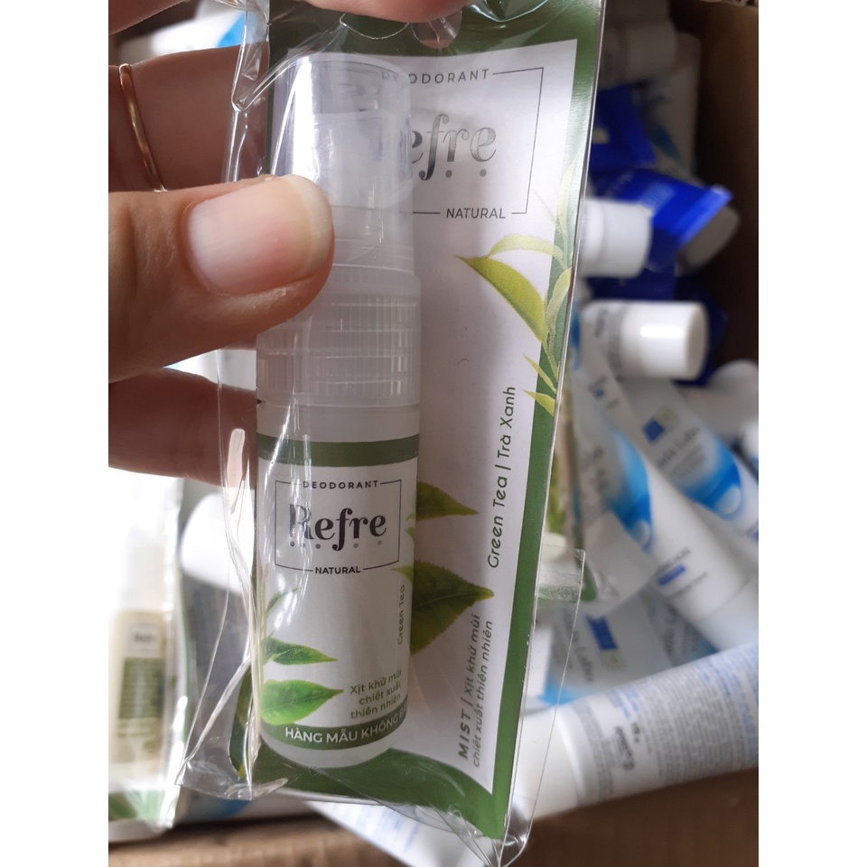 Xịt khử mùi Refre trà xanh 6ml Hàng khuyến mãi