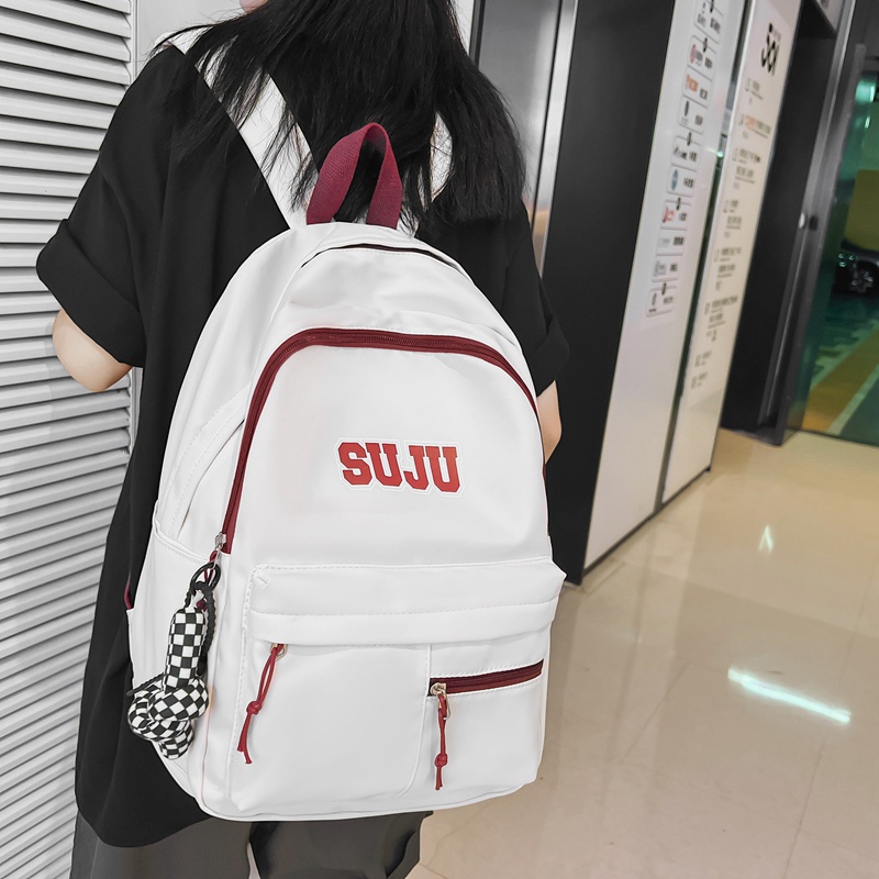 Balo Prettyzys Hàn Quốc 2022 sức chứa lớn 15.6 inch cho nam nữ sinh đại học