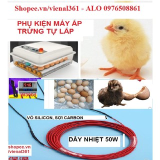 Máy ấp trứng, máy sấy , chăn sưởi nhiệt, phụ kiện và dây cấp  nhiệt  sợi Carbon 220V/12V