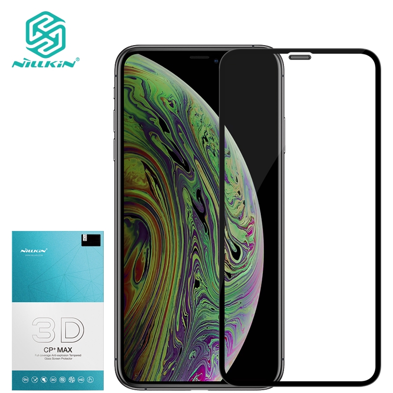 Kính Cường Lực NILLKIN 3D CP+ MAX Chống Cháy Nổ Bảo Vệ Màn Hình Cho Iphone 11 Pro