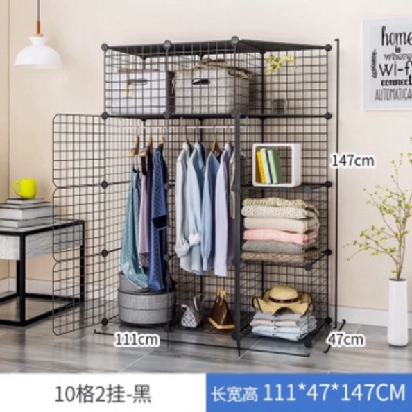 _[BÁN THEO TẤM] Lưới sắt, thép lắp ghép đa năng làm giá để sách, quần áo, decor đa năng Size 35x35
