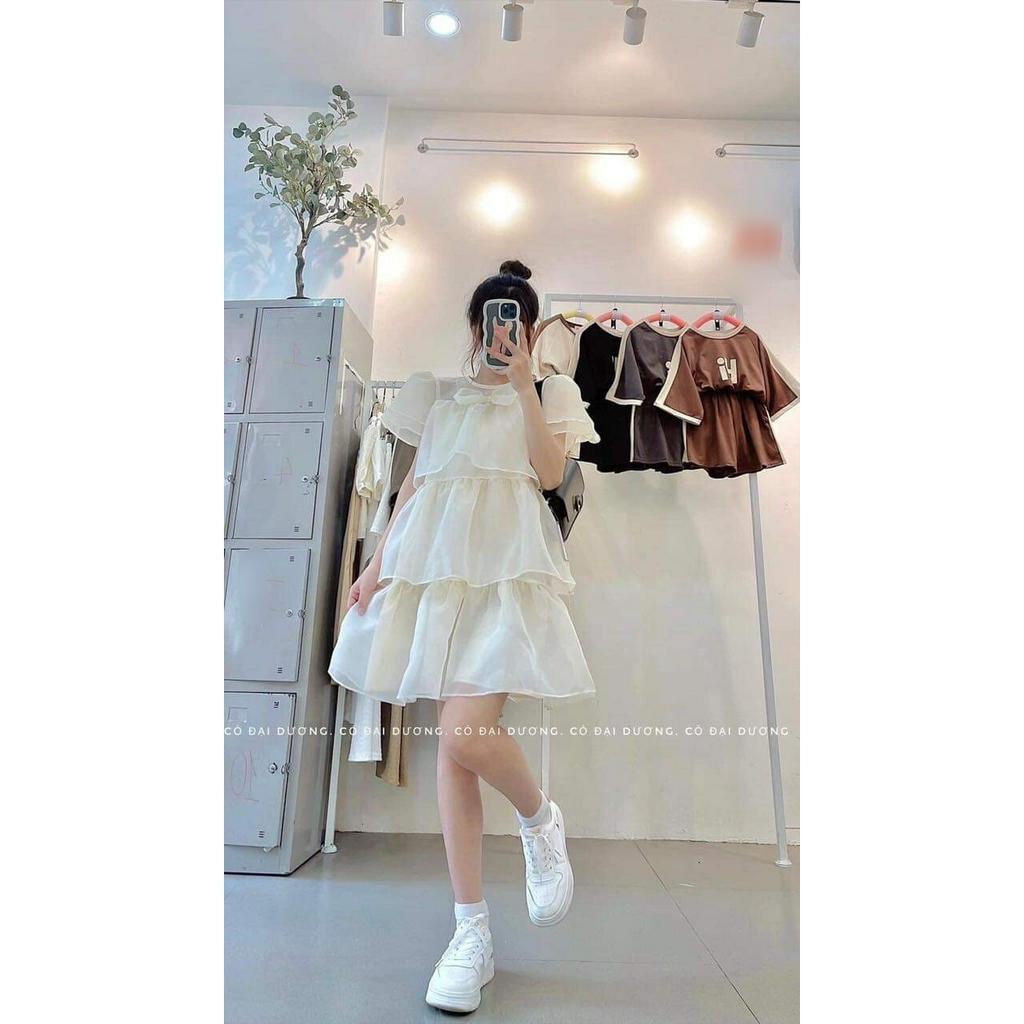 Váy Von xoè 3 tầng 2 lớp công chúa