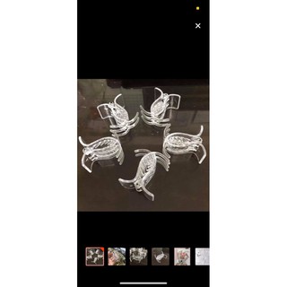 📣Cặp càng cua 5 răng trong suốt xịn xò