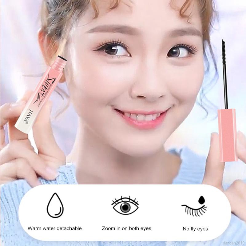 Mascara làm dài & dày mi chống nước bền màu lâu trôi độc đáo Jiaya