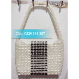 Túi xách tay hạt cườm handmade