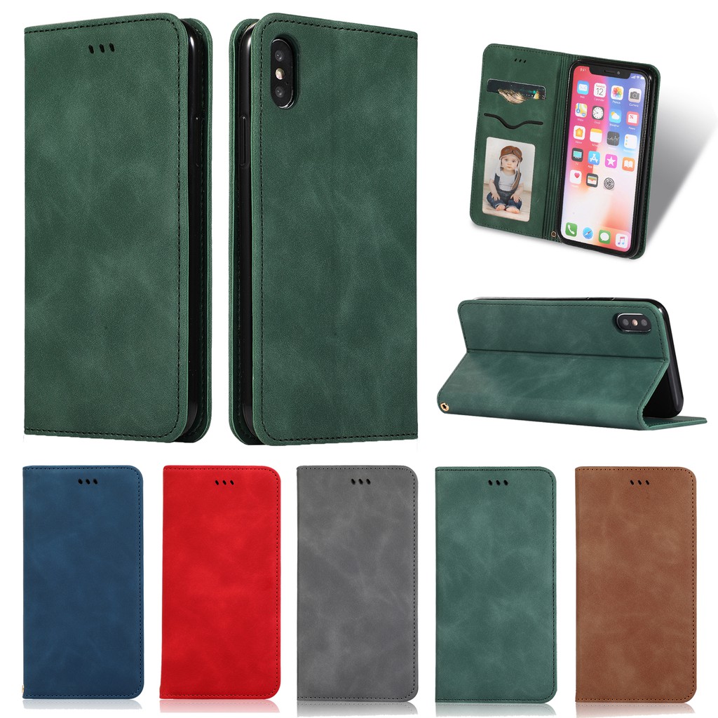 Bao da điện thoại thời trang cho Samsung S10 Plus Note 8 Note 9