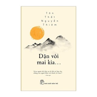 Sách - dặn với mai kia... - 8934974161608