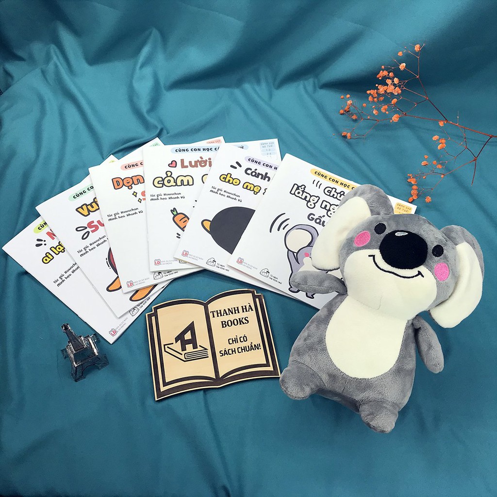 Sách - Ehon Kỹ Năng Sống - Cùng Con Học Cách Cư Xử (1-6 tuổi) - Bộ 6 quyển Tặng Gấu Koala Đáng Yêu | BigBuy360 - bigbuy360.vn