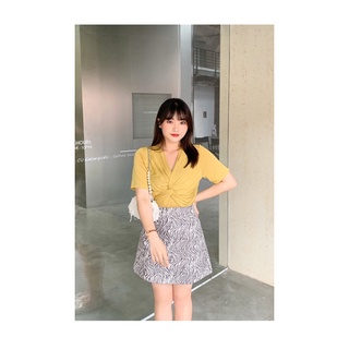 áo thun big size cổ tim xoắn eo size lớn 65-95kg