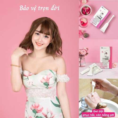 Gel đặt vùng kín TS6 giảm khô hạn, ngăn ngừa tái viêm, viêm nhiễm phụ khoa, ngứa vùng kín, viêm âm phụ khoa