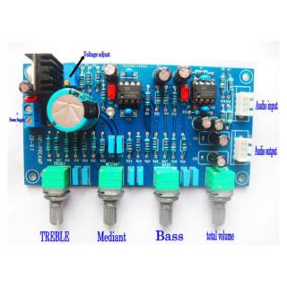 Mạch khuếch đại âm thanh AC12V-0-12V NE5532 HIFI