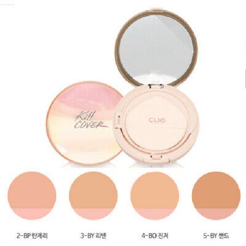 Phấn Nước Hiệu Ứng Căng Bóng CLIO KILL COVER PINK GLOW CREAM CUSHION SPF40 PA++ 15x2g | BigBuy360 - bigbuy360.vn