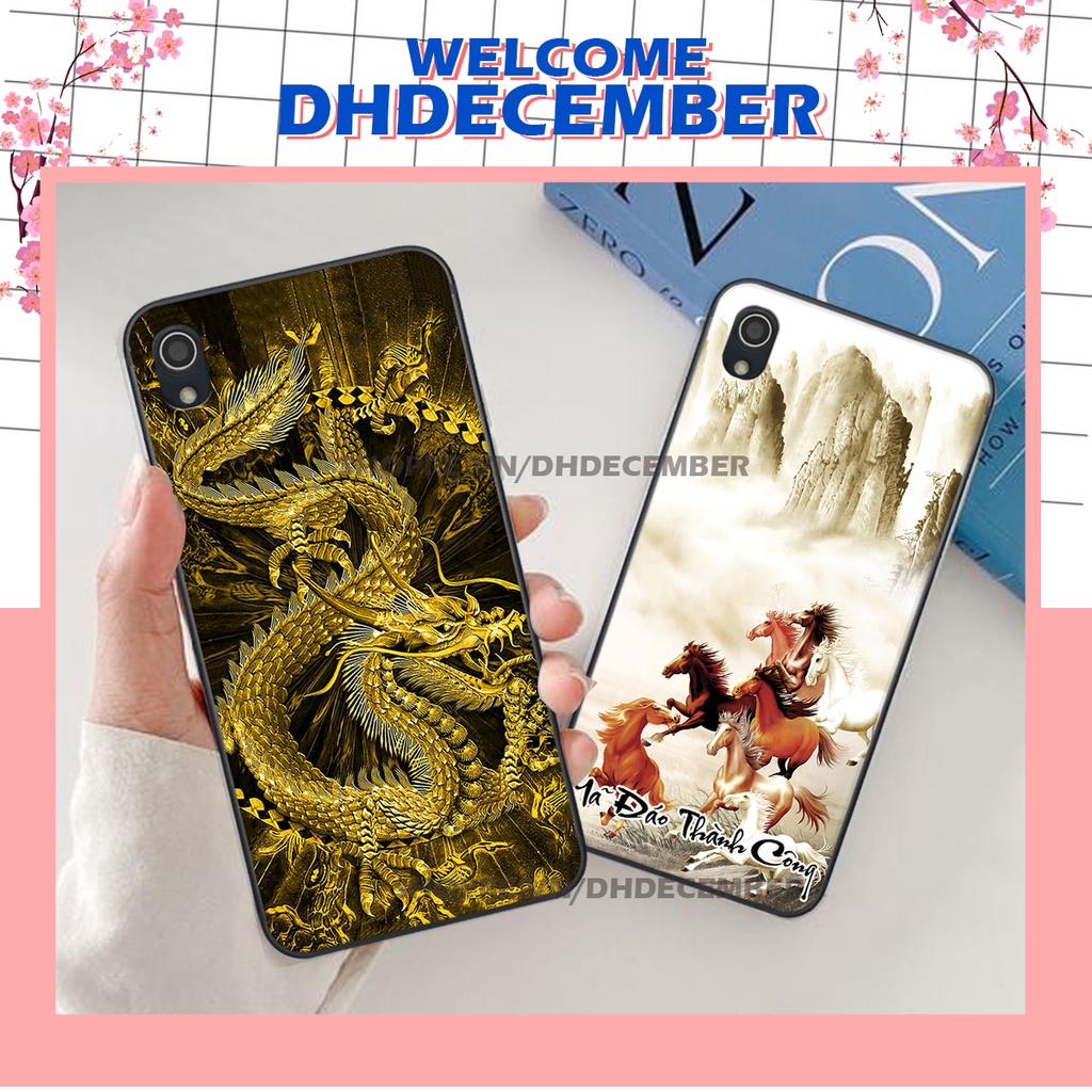 Ốp lưng Vivo Y91C in hình thư pháp tâm an vạn sự an ,mã đáo thành công SIÊU CHẤT