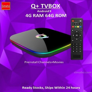 Tv Box Q Plus 4g 64g Wifi 6k Android Box Tv Box Android Box Netflix Youtube Q Plus