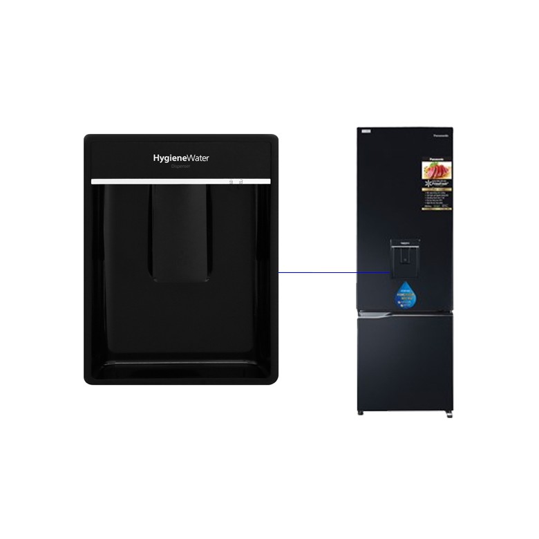 Tủ lạnh Panasonic Inverter 322 lít NR-BC360WKVN (Miễn phí giao tại HCM-ngoài tỉnh liên hệ shop)