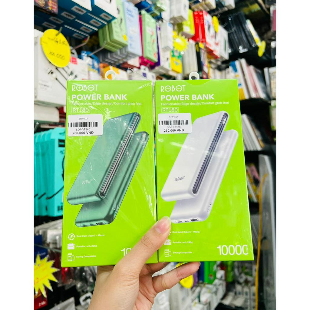 Pin Sạc Dự Phòng 10000mAh ROBOT RT180