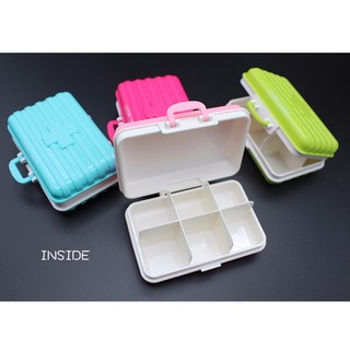 Hộp đựng thuốc mini 6 ngăn tiện dụng