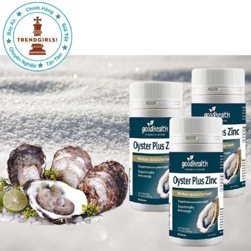 Tinh chất hàu biển Úc Oyster Plus Zinc 60 viên tăng cường sinh lý, hỗ trợ nam giới