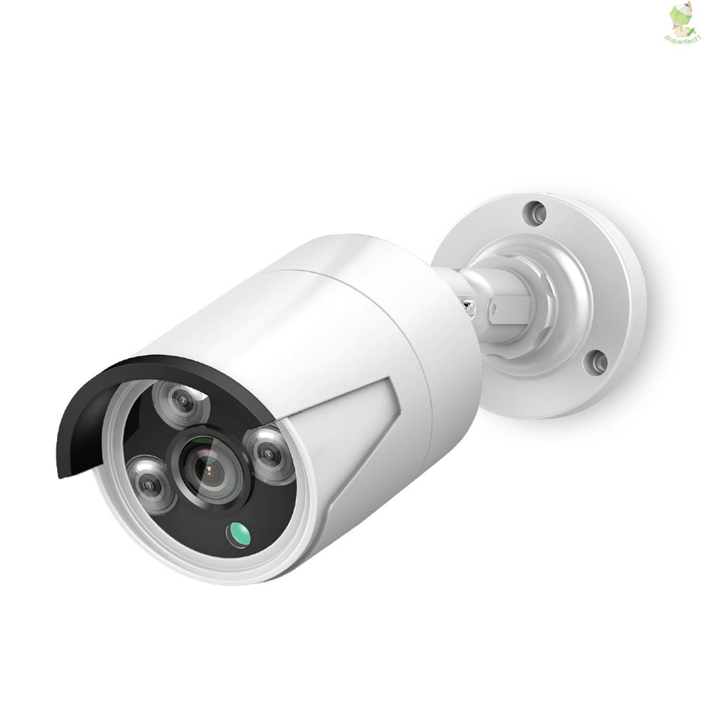 Camera An Ninh 3mp Hd Poe Chống Nước Ip66 Với Tầm Nhìn Ban Đêm Và Điều Khiển Từ Xa