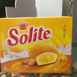 Bánh bông lan kem Solite 276g Kinh Đô