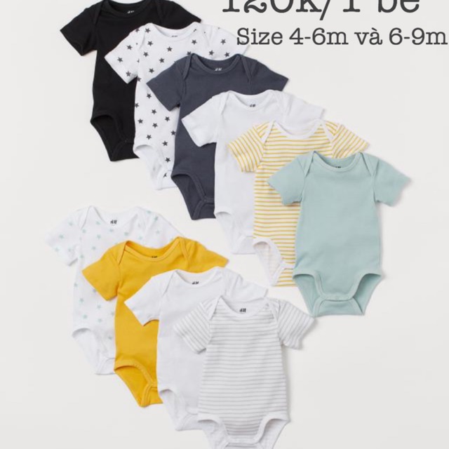 JUMSUIT H&M Cho bé trai & gái ( được chọn mẫu)