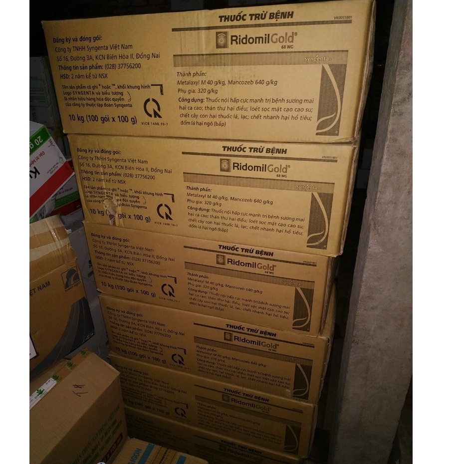 Thuốc Trừ Bệnh Cây Trồng Ridomil Gold