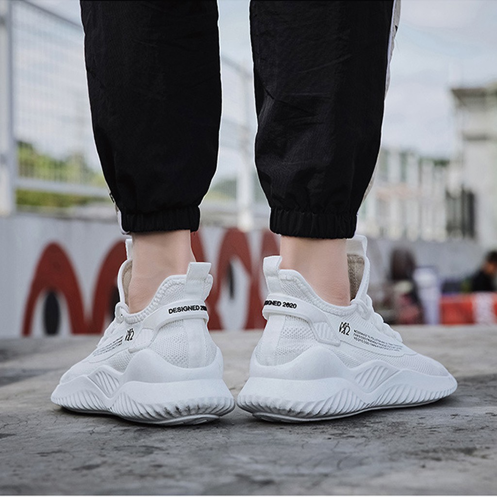 Giày Thể Thao Nam G47TK Đế Bằng Êm Nhẹ Vải Mềm Phối Sọc Năng Động Trẻ Trung Hot Trend | BigBuy360 - bigbuy360.vn