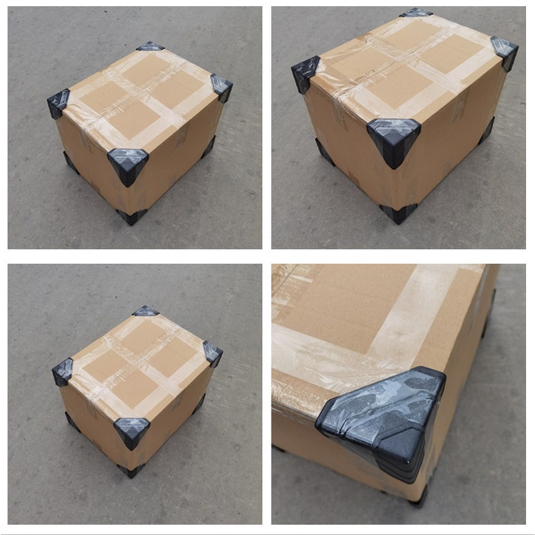 [COMBO 8 CÁI] Nẹp Góc Nhựa, Ke Nhựa 3 Chấu 50 x 50 x 50 - Giúp Bảo Vệ Thùng Hàng Tránh Va Đập