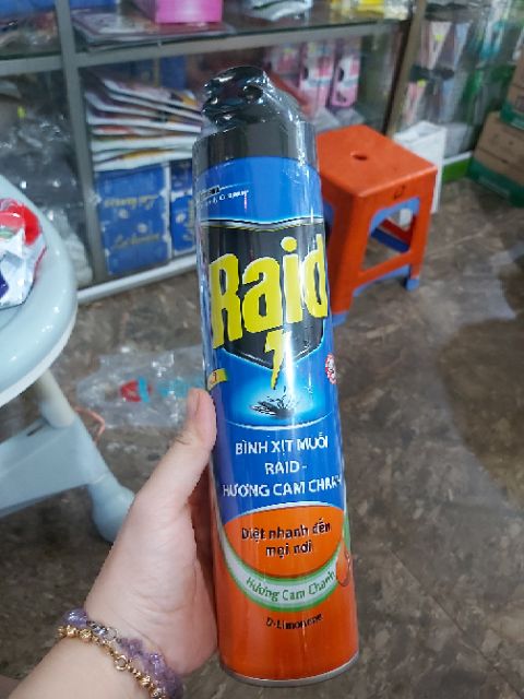 Bình xịt muỗi Raid 600ml