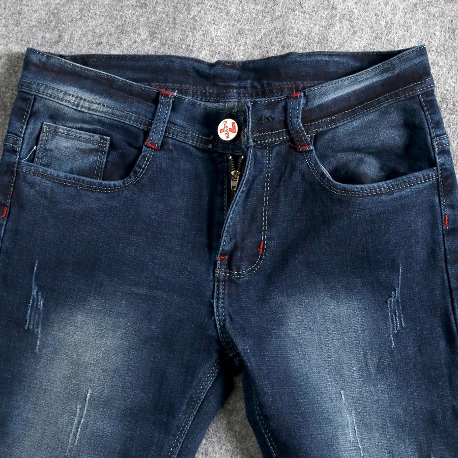 Quần jean nam xanh co giãn vải đẹp TS500 Tronshop | BigBuy360 - bigbuy360.vn