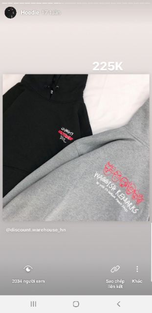 Hoodie nỉ bông in hình ulzzang - ẢNH THẬT