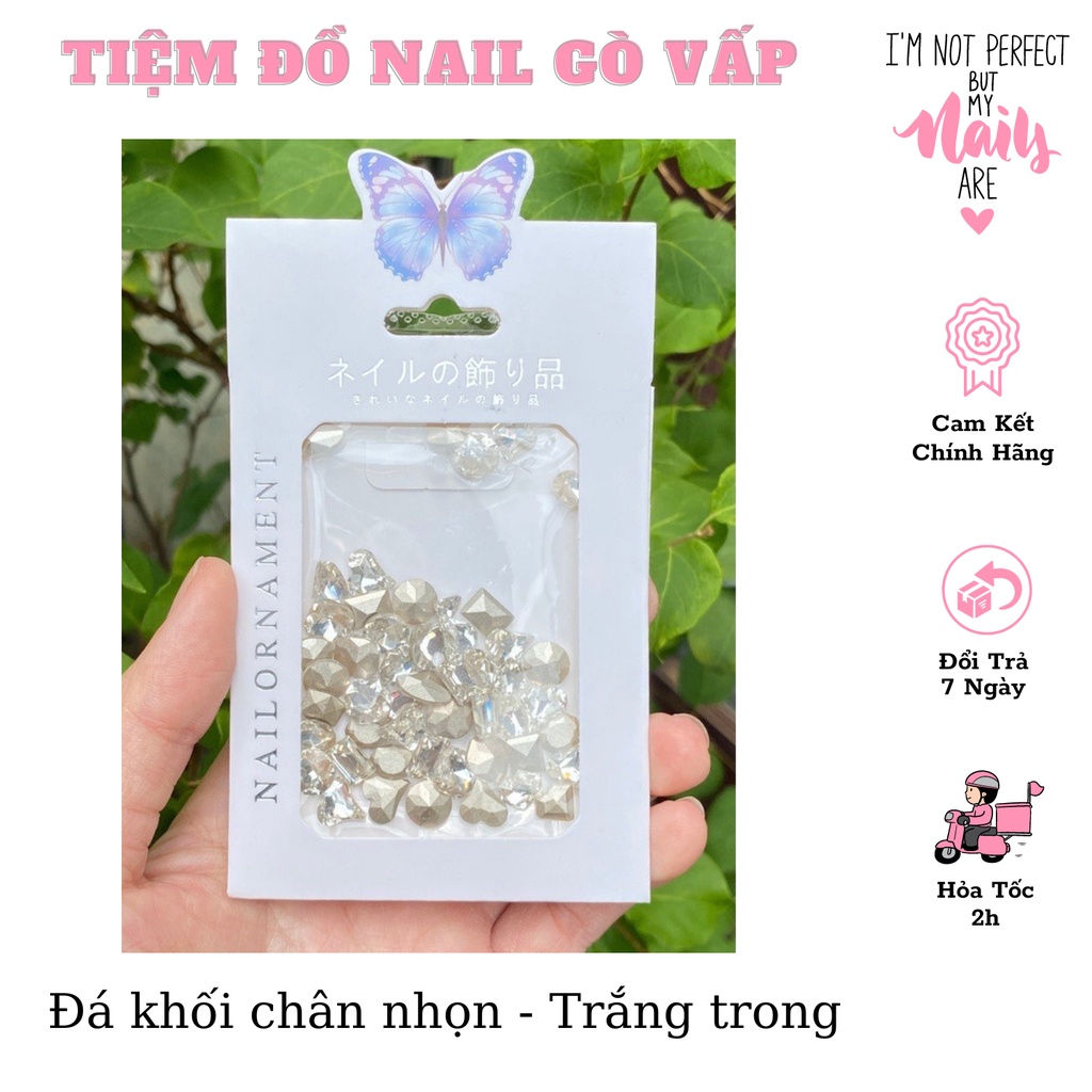 Đá Khối Chân Nhọn Mixsize - Trang Trí Móng