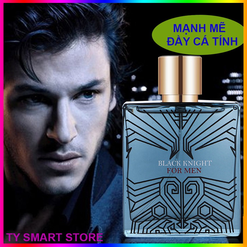 [Quyền Năng] Nước Hoa Nam ❤️Black- Knight Hương Thơm Lâu, Bền Mùi,Cuốn Hút