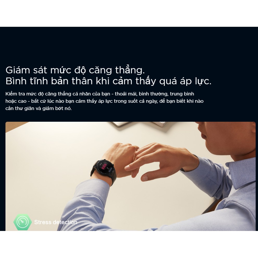 Đồng Hồ Thông Minh Cao Cấp Amazfit GTR 2e - Hàng Chính Hãng - Bảo hành 12 tháng