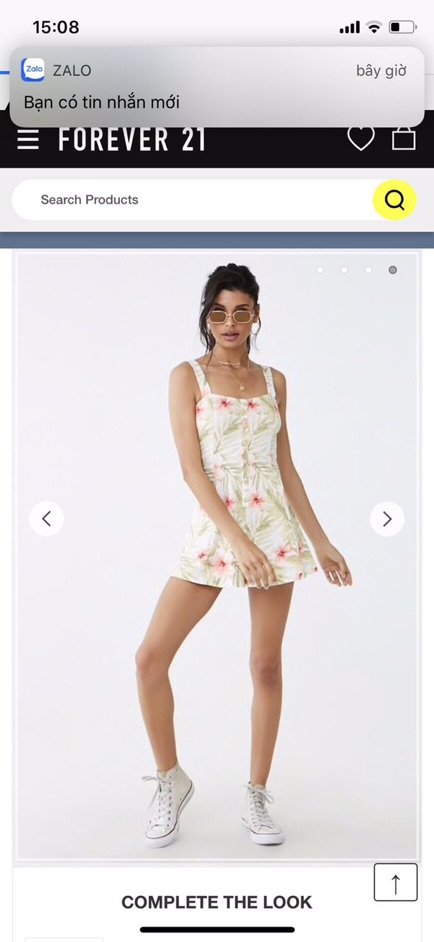 🌸🔆 JUMPSUIT THUN NÚT TRƯỚC FRONT BUTTON F21