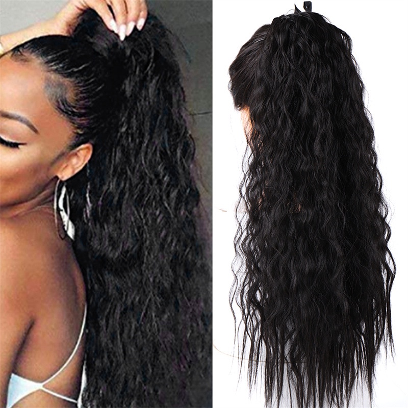 Air Bangs Wig Female Natural Forehead Fishbone Braid Wig Hoop Bangs Integrated Invisible Fake Bangs Hair Piece