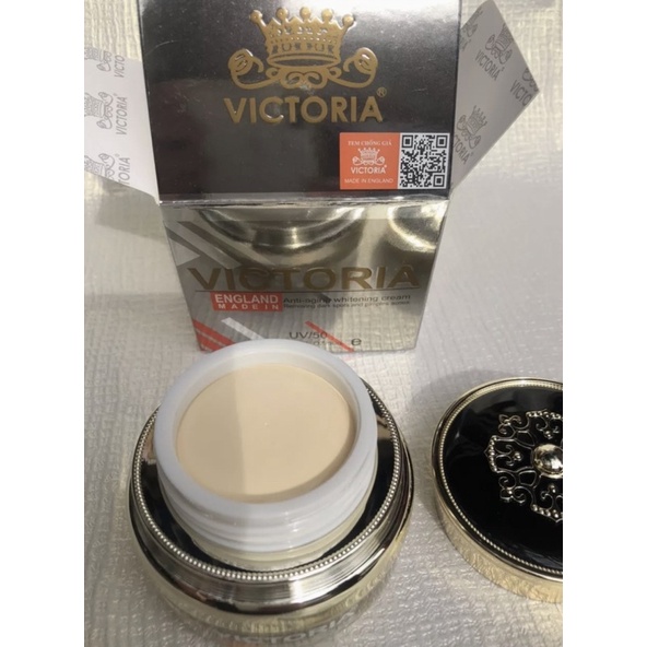 KEM VICTORIA DƯỠNG TRẮNG CHỐNG NẮNG MỤN NÁM TÁI TẠO CHỐNG LÃO HOÁ