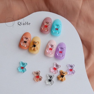 Charm gấu nhựa chọn lẻ viên